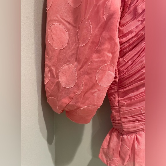 ASOS‎ DESIGN tie front ruched mini dress- Size 4 - Picture 8 of 12